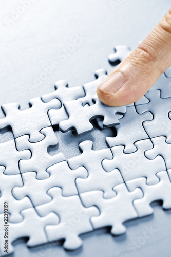 Photo: Puzzle pieces Puzzle pieces