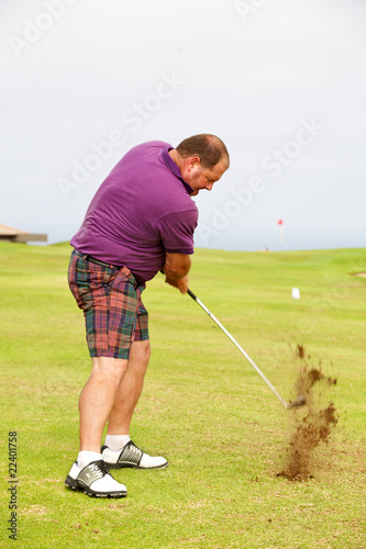 Photo: Golf shot Golf shot