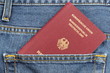 Foto: Reisepass DE in Jeanstasche Reisepass DE in Jeanstasche