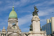The National Congress building in Buenos Aires, Argentina