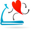 Heart on a treadmill Heart on a treadmill