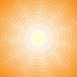 The sun and summer light vector background The sun and summer light vector background