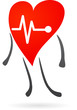 Heart health symbol Heart health symbol