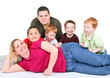 Woman with five children