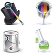 Vector print shop icon set. Part 2
