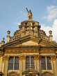 Detail eines historischen Gebäudes in Brüssel