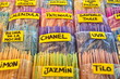 stick scents at South American market