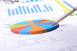 charts and graphs of sales