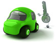 Voiture et clé