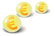Vektor: billes verre euro billes verre euro