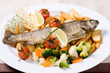 baked trout