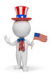 3d small people - Independence Day