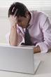 Photo: Exhausted businessman Exhausted businessman