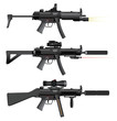 Submachine gun heckler mp5 Submachine gun heckler mp5
