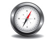 Vector illustration of compass Vector illustration of compass