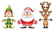 Santa claus, Elf, Rudolph Santa claus, Elf, Rudolph
