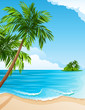 Tropical landscape