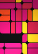 Illustration: Retro Muster Flyer Retro Muster Flyer
