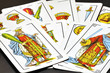 Foto: palos de la baraja. palos de la baraja.