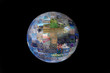 Planète Terre, mosaïque d'images Planète Terre, mosaïque d'images