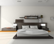 Interior to bedrooms