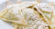 pansotti al sugo di noci - piatto tipico Ligure- pansotti al sugo di noci - piatto tipico Ligure-