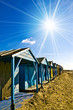 Beach huts