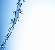 splashing water