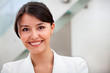 friendly business woman portrait