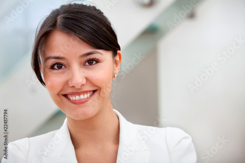 Photo: friendly business woman portrait friendly business woman portrait