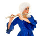 Baroque flautist