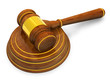 Wooden gavel