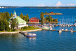 Photo: Summer seascape in Helsinki, Finland Summer seascape in Helsinki, Finland