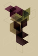 Geometric Cube Background Geometric Cube Background