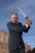 Businessman With Sword