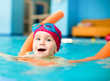 Foto: Child in a swimming pool Child in a swimming pool