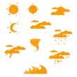 Weather silhouette