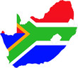 map south africa / landkarte südafrika