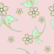Pink seamless pattern Pink seamless pattern