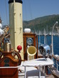 classic wooden yacht
