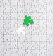 Green Jigsaw Piece