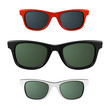 Sunglasses. Just place on face and make glass with Multiply mode