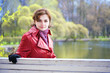 Woman at park