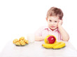 boy with breakfast