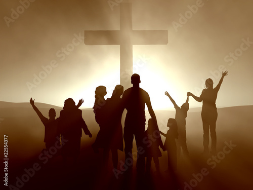 Illustration: People at the Cross People at the Cross