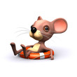 3d mouse waits for rescue