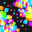 Color lights background.