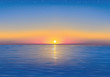 Sunset.