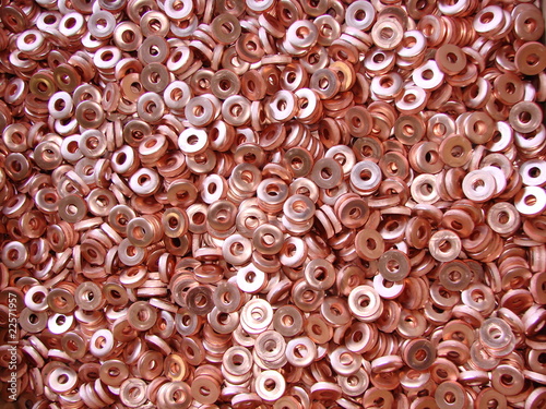 Photo: Copper washers Copper washers