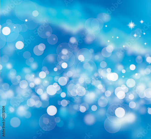 Illustration: Blue bubbles Blue bubbles